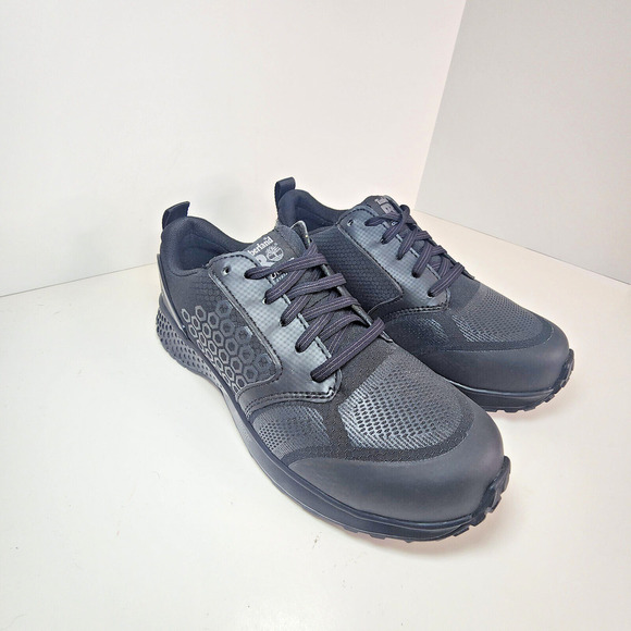 Timberland Pro Reaxion Black Composite Toe Work Sneakers Shoes Women's 10 - NWOB - Picture 1 of 9